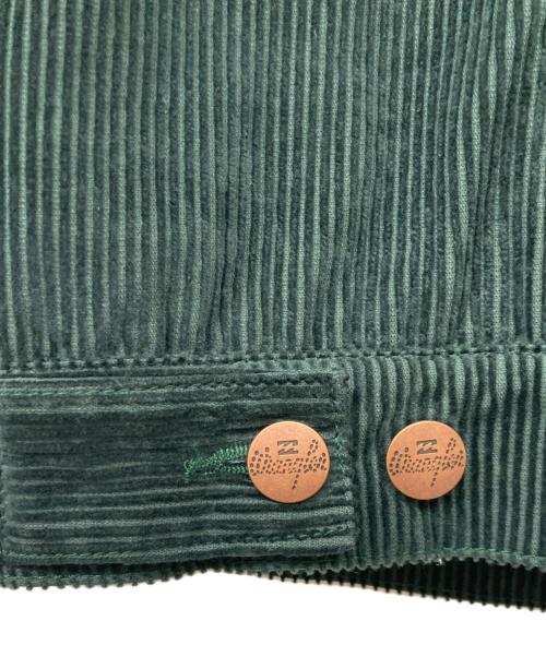 Wrangler（ラングラー）Wrangler (ラングラー) Billabong (ビラボン) RANGE CORD SHERPA JA ジャケット グリーン サイズ:ＸＬの古着・服飾アイテム