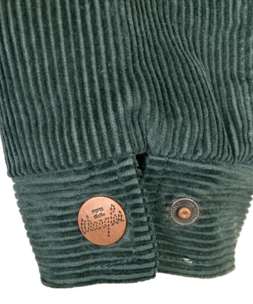 Wrangler（ラングラー）Wrangler (ラングラー) Billabong (ビラボン) RANGE CORD SHERPA JA ジャケット グリーン サイズ:ＸＬの古着・服飾アイテム
