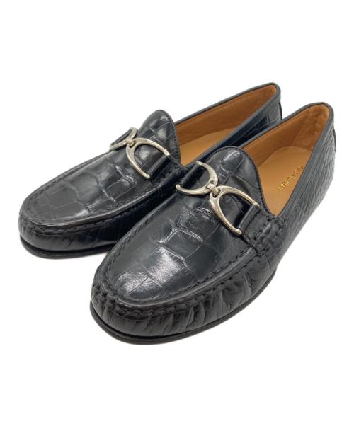 RALPH LAUREN（ラルフローレン）RALPH LAUREN (ラルフローレン) ビットローファー ブラック サイズ:SIZE 7の古着・服飾アイテム