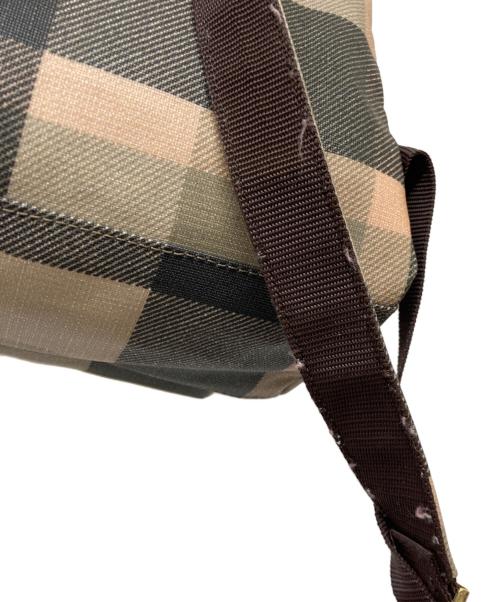 BLUE LABEL CRESTBRIDGE（ブルーレーベルクレストブリッジ）BLUE LABEL CRESTBRIDGE (ブルーレーベルクレストブリッジ) ミニリュック ブラウンの古着・服飾アイテム