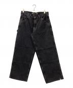 LEVI'Sリーバイス）の古着「SilverTab バギーカーペンターデニム」｜ブラック