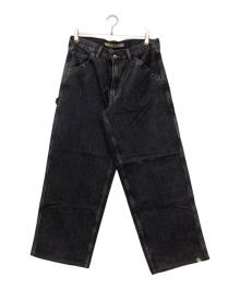 LEVI'S（リーバイス）の古着「SilverTab バギーカーペンターデニム」｜ブラック