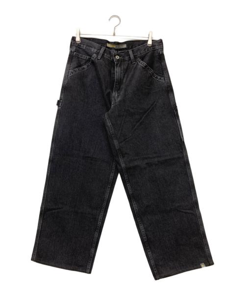 LEVI'S（リーバイス）LEVI'S (リーバイス) SilverTab バギーカーペンターデニム ブラック サイズ:W32×L32の古着・服飾アイテム