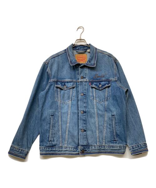 LEVI'S（リーバイス）LEVI'S (リーバイス) TYPEⅢ リラックスフィット トラッカージャケット ブルー サイズ:sizeMの古着・服飾アイテム