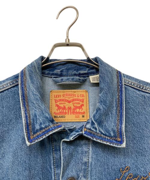 LEVI'S（リーバイス）LEVI'S (リーバイス) TYPEⅢ リラックスフィット トラッカージャケット ブルー サイズ:sizeMの古着・服飾アイテム