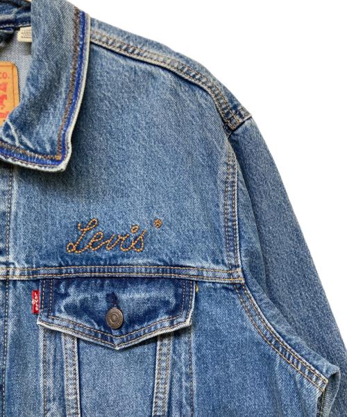 LEVI'S（リーバイス）LEVI'S (リーバイス) TYPEⅢ リラックスフィット トラッカージャケット ブルー サイズ:sizeMの古着・服飾アイテム