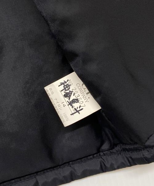 C.P COMPANY（シーピーカンパニー）C.P COMPANY (シーピーカンパニー) ナイロンベスト ブラック サイズ:SIZE14の古着・服飾アイテム