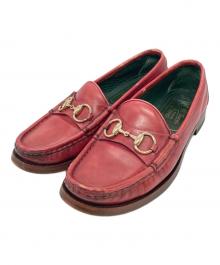GUCCI（グッチ）の古着「ホースビット1921ローファー」｜ワインレッド