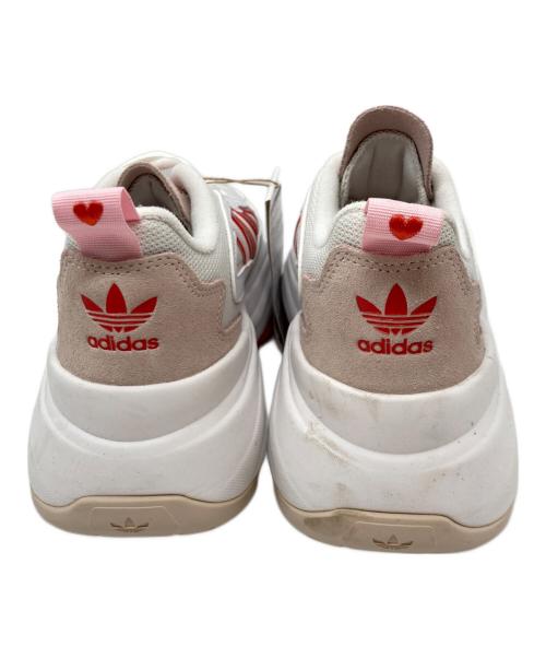 adidas（アディダス）adidas (アディダス) Ozgaia ホワイト×レッド サイズ:SIZE26.5㎝の古着・服飾アイテム