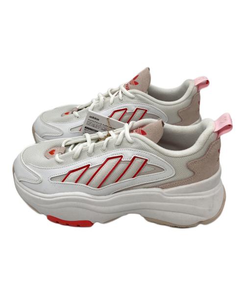 adidas（アディダス）adidas (アディダス) Ozgaia ホワイト×レッド サイズ:SIZE26.5㎝の古着・服飾アイテム