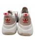 adidas (アディダス) Ozgaia ホワイト×レッド サイズ:SIZE26.5㎝：5000円