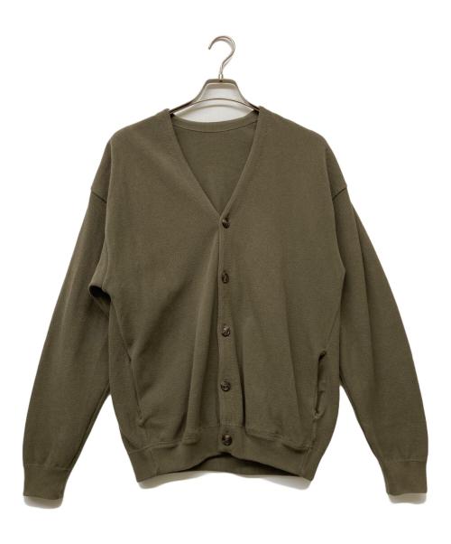 crepuscule（クレプスキュール）crepuscule (クレプスキュール) ニットカーディガン オリーブ サイズ:1の古着・服飾アイテム