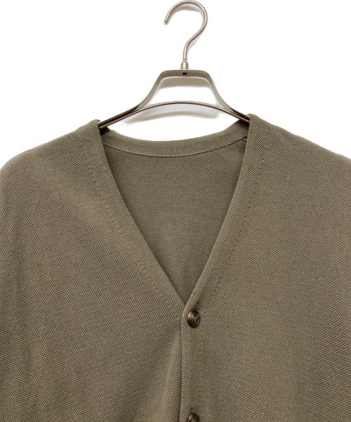crepuscule（クレプスキュール）crepuscule (クレプスキュール) ニットカーディガン オリーブ サイズ:1の古着・服飾アイテム