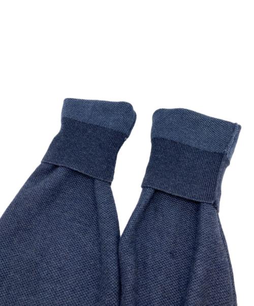 POLO RALPH LAUREN（ポロ・ラルフローレン）POLO RALPH LAUREN (ポロ・ラルフローレン) QRタグポニー刺繍ニットカーディガン ネイビー サイズ:sizeMの古着・服飾アイテム