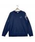 adidas（アディダス）の古着「Crew Neck Sweatshirt(クルー ネック スウェットシャツ)」｜ネイビー