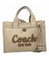 COACH（コーチ）の古着「カーゴトート」｜ベージュ