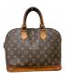 LOUIS VUITTON (ルイ ヴィトン) モノグラム アルマ ハンドバッグ ブラウン：25000円