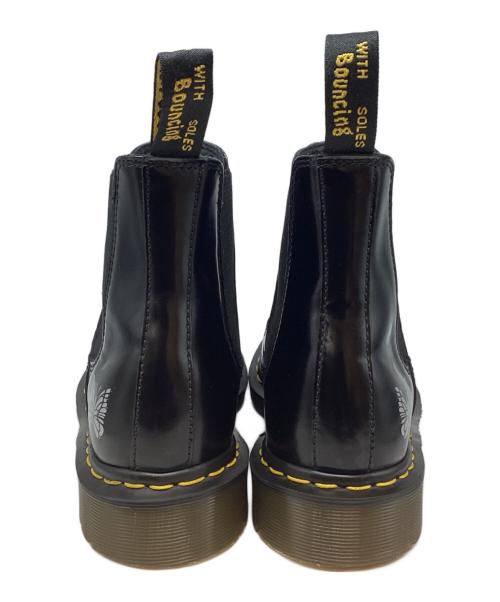 Dr.Martens（ドクターマーチン）Dr.Martens (ドクターマーチン) Needles (ニードルズ) パピヨン Chelsea Boot/パピヨン チェルシーブーツ ブラック サイズ:8の古着・服飾アイテム