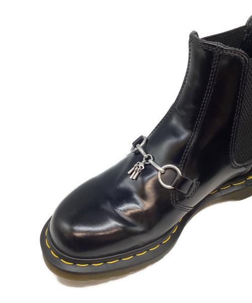 Dr.Martens（ドクターマーチン）Dr.Martens (ドクターマーチン) Needles (ニードルズ) パピヨン Chelsea Boot/パピヨン チェルシーブーツ ブラック サイズ:8の古着・服飾アイテム