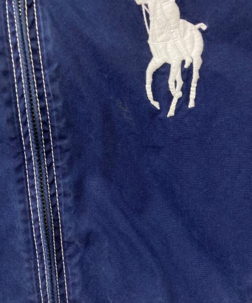 POLO RALPH LAUREN（ポロ・ラルフローレン）POLO RALPH LAUREN (ポロ・ラルフローレン) ビッグポニーフーデッドジャケット ネイビー サイズ:XSの古着・服飾アイテム