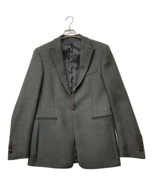 EMPORIO ARMANI（エンポリオ アルマーニ）EMPORIO ARMANI (エンポリオ アルマーニ) 1B テーラードジャケット グレー サイズ:SIZE46の古着・服飾アイテム