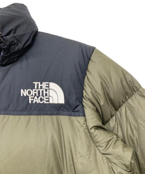 THE NORTH FACE（ザ ノース フェイス）THE NORTH FACE (ザ ノース フェイス) NUPTSE JACKET NEWTAUPE(ヌプシ ジャケット ニュー トープ) オリーブ×ブラック サイズ:sizeSの古着・服飾アイテム