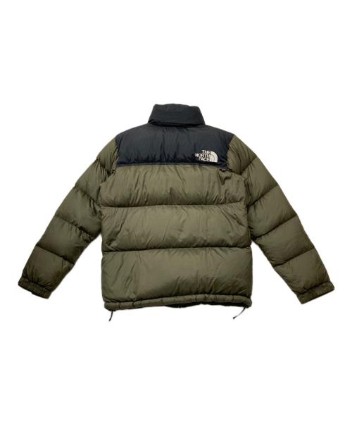 THE NORTH FACE（ザ ノース フェイス）THE NORTH FACE (ザ ノース フェイス) NUPTSE JACKET NEWTAUPE(ヌプシ ジャケット ニュー トープ) オリーブ×ブラック サイズ:sizeSの古着・服飾アイテム