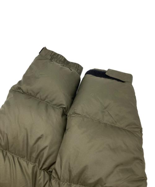THE NORTH FACE（ザ ノース フェイス）THE NORTH FACE (ザ ノース フェイス) NUPTSE JACKET NEWTAUPE(ヌプシ ジャケット ニュー トープ) オリーブ×ブラック サイズ:sizeSの古着・服飾アイテム
