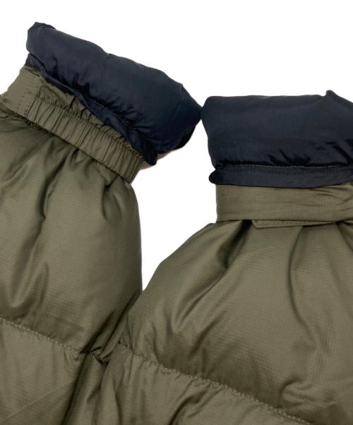 THE NORTH FACE（ザ ノース フェイス）THE NORTH FACE (ザ ノース フェイス) NUPTSE JACKET NEWTAUPE(ヌプシ ジャケット ニュー トープ) オリーブ×ブラック サイズ:sizeSの古着・服飾アイテム