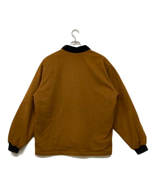 X-LARGE（エクストララージ）X-LARGE (エクストララージ) QUILTED HALF-ZIP SHIRT/クイルテッド・ハーフジップ・シャツ ブラウン サイズ:Ｍの古着・服飾アイテム