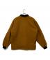 X-LARGE (エクストララージ) QUILTED HALF-ZIP SHIRT/クイルテッド・ハーフジップ・シャツ ブラウン サイズ:Ｍ：4000円