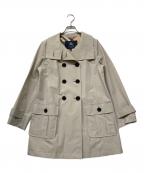 BURBERRY LONDONバーバリーロンドン）の古着「裏地ノバチェックステンカラーコート」｜ベージュ