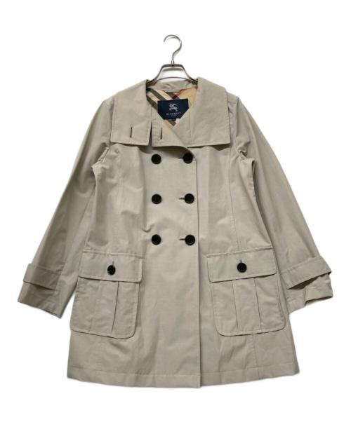 BURBERRY LONDON（バーバリーロンドン）BURBERRY LONDON (バーバリーロンドン) 裏地ノバチェックステンカラーコート ベージュ サイズ:sizeMの古着・服飾アイテム
