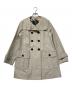BURBERRY LONDON（バーバリーロンドン）の古着「裏地ノバチェックステンカラーコート」｜ベージュ