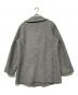 23区 (ニジュウサンク) Moessmer MILLED JERSEY ウールコート グレー サイズ:sizeM：10000円