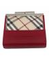 BURBERRY（バーバリー）の古着「ノバチェックコインケース」｜ベージュ×ブラック