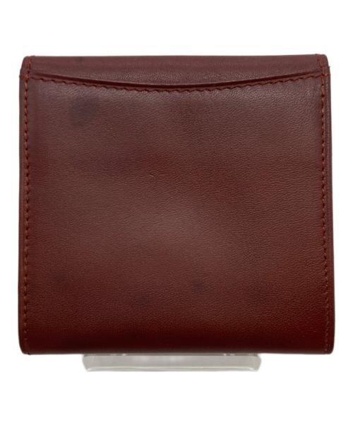 Cartier（カルティエ）Cartier (カルティエ) マストドゥカルティ エコインケース ボルドーの古着・服飾アイテム
