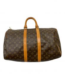 LOUIS VUITTON（ルイ ヴィトン）の古着「80sヴィンテージモノグラムキーポル45」｜ブラウン