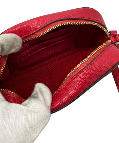 FURLA（フルラ）FURLA (フルラ) レザークロスボディポシェットタッセル レッドの古着・服飾アイテム