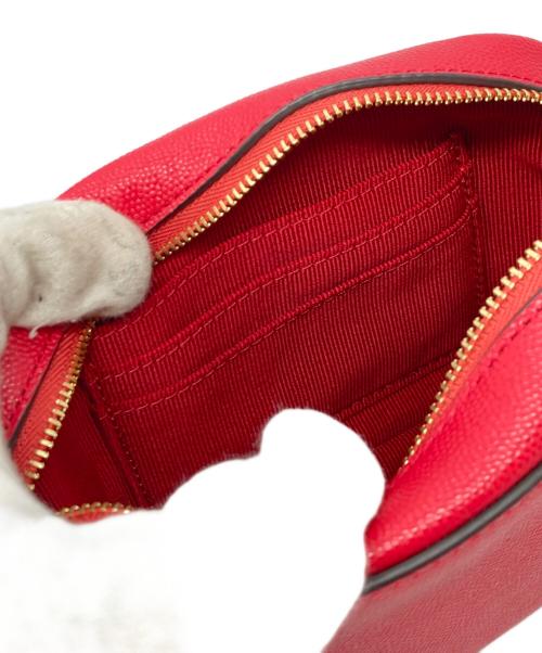FURLA（フルラ）FURLA (フルラ) レザークロスボディポシェットタッセル レッドの古着・服飾アイテム