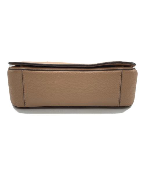 TORY BURCH（トリーバーチ）TORY BURCH (トリーバーチ) Britten ペブルレザーチェーンショルダーフラップバッグ ライトピンクの古着・服飾アイテム