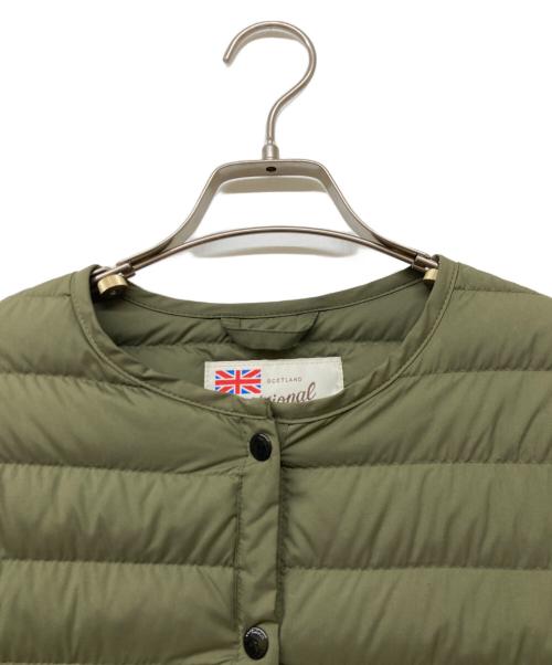 Traditional Weatherwear（トラディショナルウェザーウェア）Traditional Weatherwear (トラディショナルウェザーウェア) ARKLEY LONG DOWN PA(アークリー ロング ダウン パッカブル) オリーブ サイズ:SIZESの古着・服飾アイテム