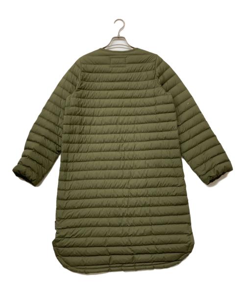 Traditional Weatherwear（トラディショナルウェザーウェア）Traditional Weatherwear (トラディショナルウェザーウェア) ARKLEY LONG DOWN PA(アークリー ロング ダウン パッカブル) オリーブ サイズ:SIZESの古着・服飾アイテム