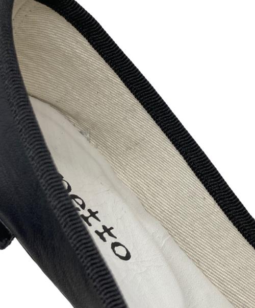 repetto（レペット）repetto (レペット) サンドリオン バレエパンプス ブラック サイズ:36 1/2の古着・服飾アイテム
