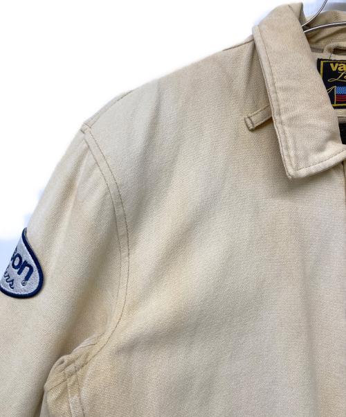 VANSON（バンソン）VANSON (バンソン) ライナー付きライディングジャケット ベージュ サイズ:sizeXLの古着・服飾アイテム