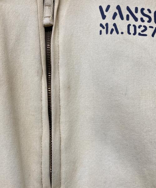 VANSON（バンソン）VANSON (バンソン) ライナー付きライディングジャケット ベージュ サイズ:sizeXLの古着・服飾アイテム