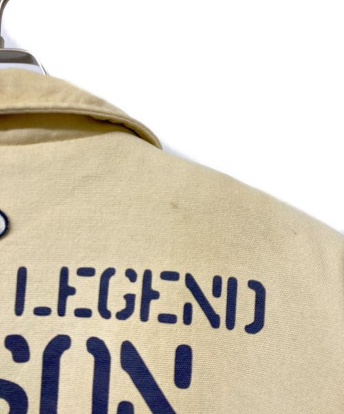 VANSON（バンソン）VANSON (バンソン) ライナー付きライディングジャケット ベージュ サイズ:sizeXLの古着・服飾アイテム