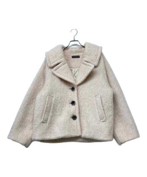 Sea Room lynn（シールームリン）Sea Room lynn (シールームリン) ビックカラーシャギーショートコート ピンク サイズ:SIZESの古着・服飾アイテム