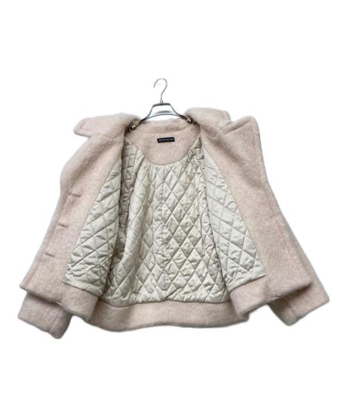 Sea Room lynn（シールームリン）Sea Room lynn (シールームリン) ビックカラーシャギーショートコート ピンク サイズ:SIZESの古着・服飾アイテム