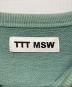 中古・古着 TTT MSW (ティー) 20AW PAINT SWEAT グリーン サイズ:Ｌ：6000円